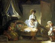 Huile sur toile Jean-Honore Fragonard